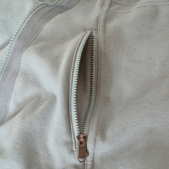 Athleta Moto Jacket w/ Asymmetric Front Zipper Moto Style Detail- Size XS - Picture 10 of 16